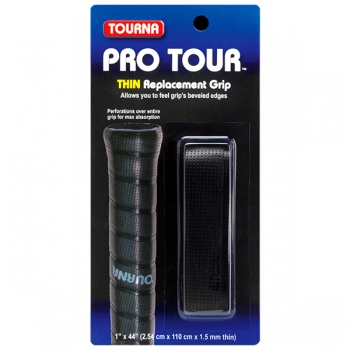 Tourna Pro Tour Basisgriffband 1,5mm Schwarz